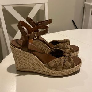 Coach wedges